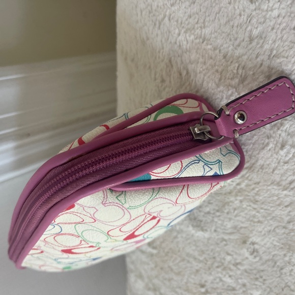 Coach Cosmetics Pouch EUC - Picture 4 of 9
